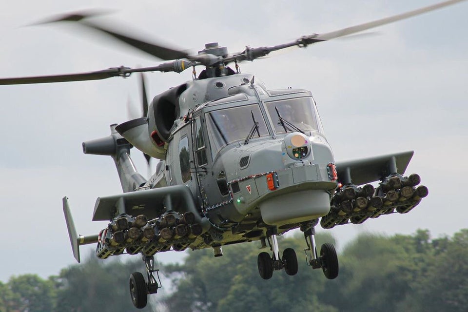 Royal Navy Wildcat Helicopter