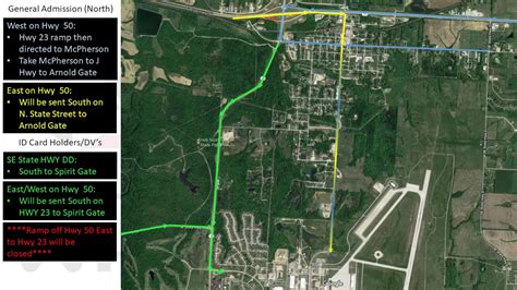 Wings Over Whiteman Traffic Flow Plan Whiteman Air Force Base News