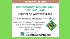 Winnebago County Health Department Tire Drive Rock River Current