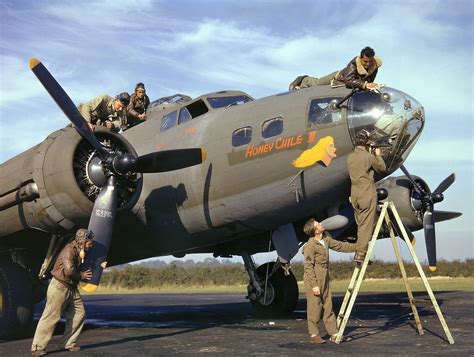 World War Ii Bombers In Photographs