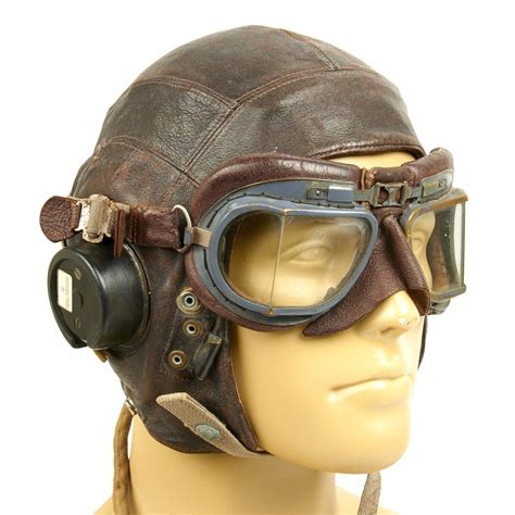 Ww2 Flying Helmet For Sale