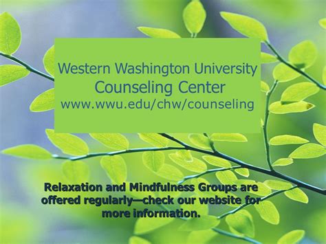 Wwu Counseling Center