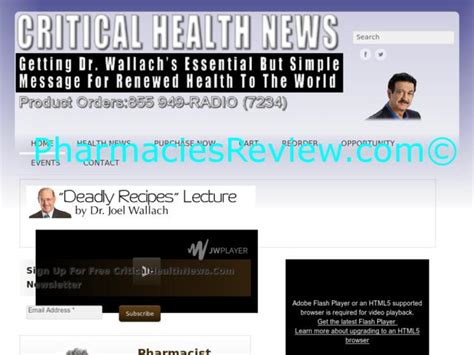 Www Criticalhealthnews Com