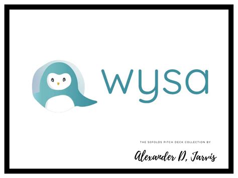 Wysa Pitch Deck