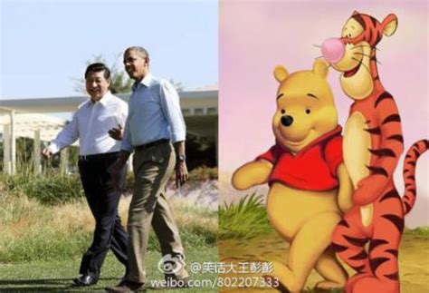 Xi Jinping Obama Winnie Tigger