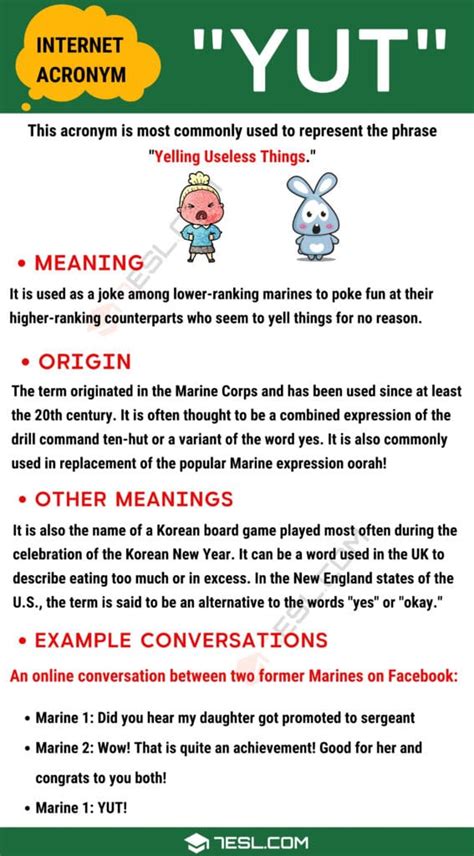 Yut Meaning Origin And Examples 7Esl