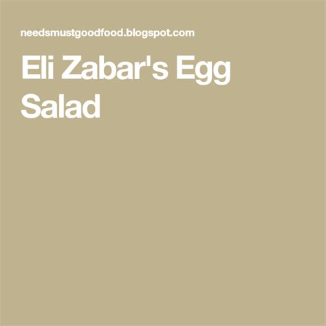 Zabar S Health Salad Recipe